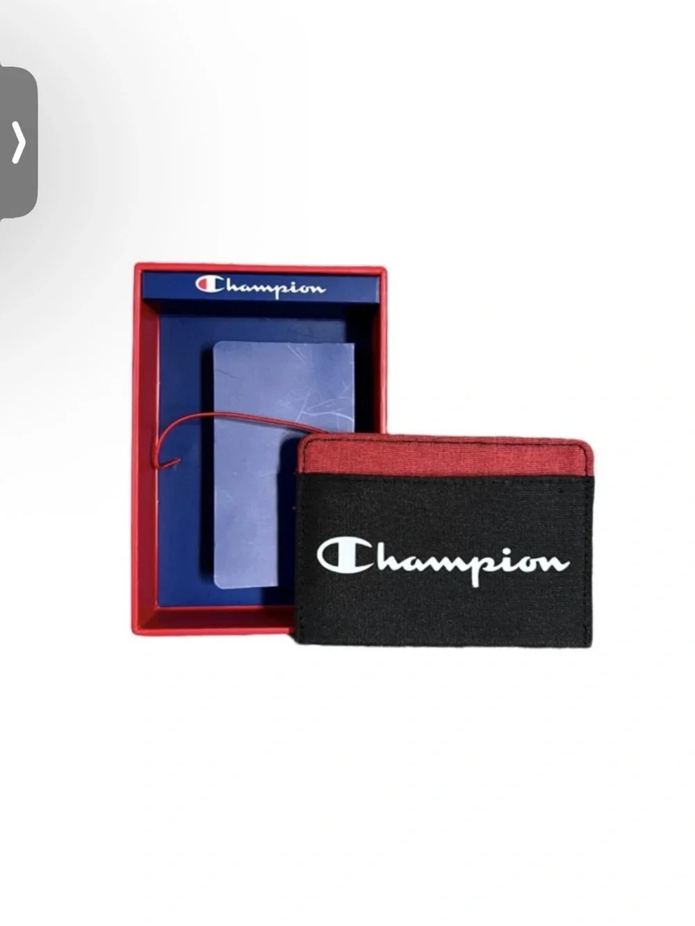 NWT Men’s  Champion Wallet Card Holder with Signature Logo